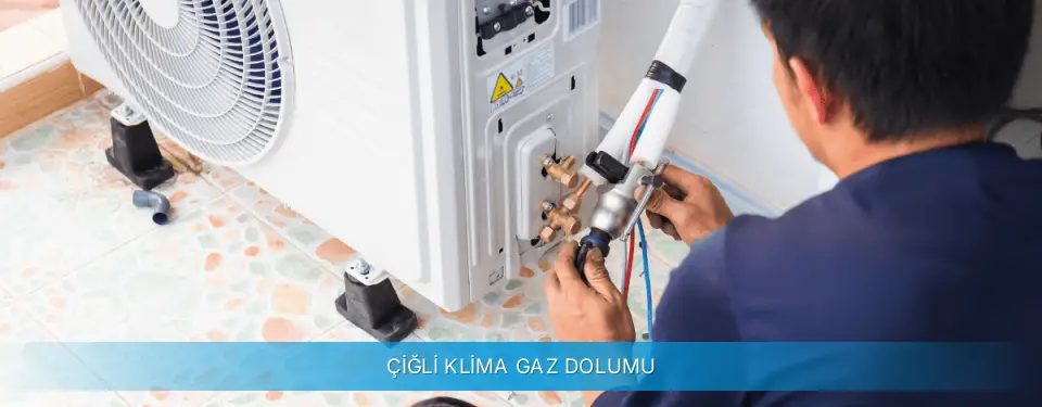 Çiğli İlçemi Profilo Klima Gaz Dolumu